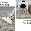 Runner Retro Vintage Irregular Pattern Thin Washable Non Skid for Entryway Bedroom Kitchen Office & Dining Table - 4 of 4