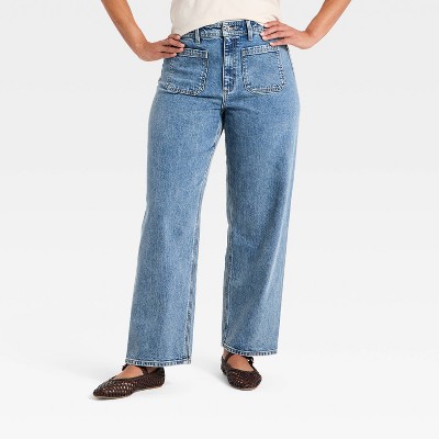 Women's Highest-Rise Sailor Straight Jeans - Universal Thread