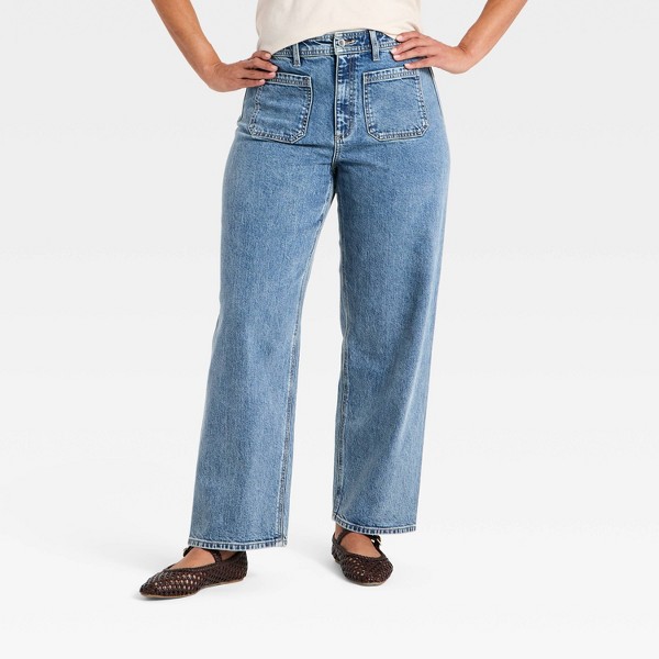 Pantalón recto estilo marinero para mujer - Universal Thread™ Malva 4