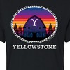 Women's - Yellowstone - Y Brand Sunset Cropped Graphic T-Shirt - 2 of 4