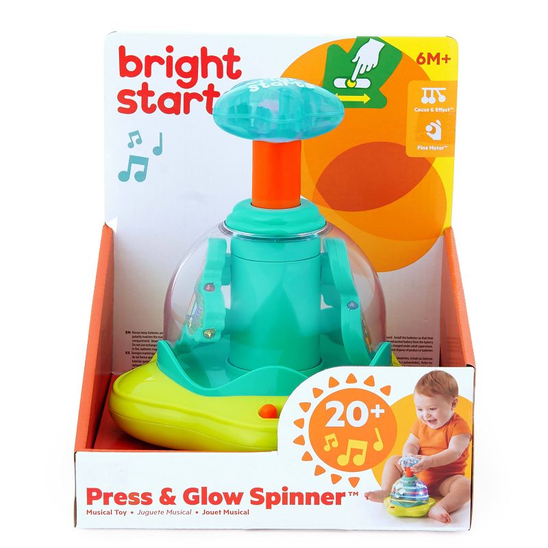Bright Starts Press & Glow Spinner, 5 of 20