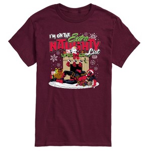 Men's - Marvel - Deadpool Extra Naughty Short Sleeve Graphic T-Shirt - 1 of 4