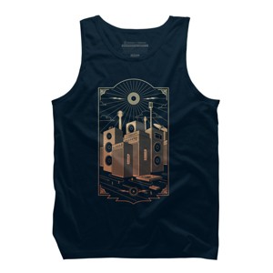 Men's Design By Humans Sound City By Gammaray85 Tank Top - 1 of 3