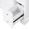 NicBex 30" Bathroom Storage Cabinet with Sink, Morden Bathroom Vanity, 1 Spacious Cabinet Door and 2 Drawers for Bathroom - 4 of 4