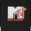 Men's - MTV - Christmas Sugar Cookie Logo Graphic Fleece Sweatshirt - 2 of 4