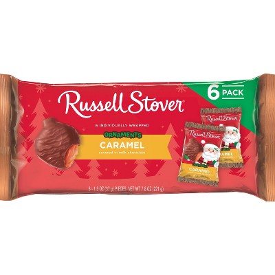 Russell Stover Holiday Milk Chocolate Ornament - 7.2oz/6ct