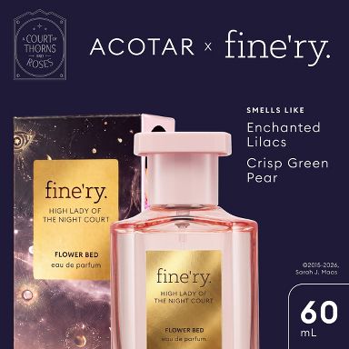 fine'ry. x ACOTAR Women's Perfume - Flower Bed - 2 fl oz