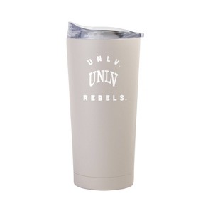 NCAA UNLV Rebels Sand Powder Coat Tumbler - 20oz: Insulated Stainless Steel Drinkware - 1 of 2