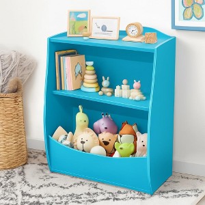 Toy Storage Organizer, Kids Bookshelf, Children's Toy Shelf, Toddler Book Shelf for Bedroom, Nursery, Hallway, School - 1 of 4