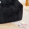 NicBex Bean Bag Chair for Adults Giant Bean Bag Chair Comfy Floor Chair with Armrest with Memory Foam Filler for Living Room, Bedroom - 3 of 4