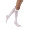 Jobst AntiEm/GP Knee High Stockings Medium Regular White - 2 of 3