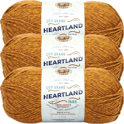 (3 Pack) Lion Brand Heartland Yarn - Bryce Canyon : Target