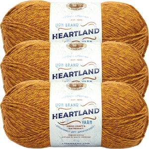 (3 Pack) Lion Brand Heartland Yarn - Bryce Canyon - 1 of 3