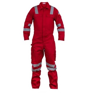 Premium High Visibility Hi Vis Coveralls with Leg Zipper - 1 of 4