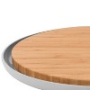 BergHOFF Leo 14.25" Bamboo Cutting Board with Plate, Grey - 4 of 4