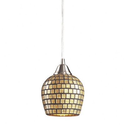 Elk Home Fusion 1 - Light Pendant in  Satin Nickel