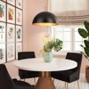 Rennnsan Avoura 18"W 1-Light Dome Modern Dimmable Oversize Pendant in Gold - 2 of 4