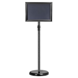 Unique Bargains Business Advertising Menu Adjustable Poster Sign Stand with Base - 1 of 4