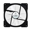 SilverStone Technology   140x140x25mm / Transparent blade with blak frame / 4pin fan with PWM/ ball bearing / RGB LED - 3 of 4