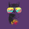 Men's Design By Humans Cat Breeze By Artemple T-Shirt - 2 of 3