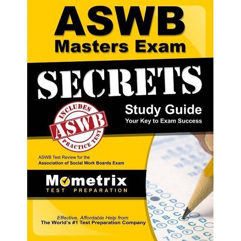 Aswb Masters Exam Secrets Study Guide Paperback Target
