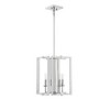 Savoy House Champlin 4 - Light Pendant in  Gray/Polished Nickel - 3 of 4