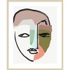 Amanti Art Expressions Unveiled II by Cartissi Wood Framed Wall Art Print - 4 of 4
