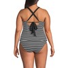 Lands' End Women's Crochet High Neck Tankini Top - 2 of 4