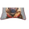C&F Home 18" x 18" German Shepard Dog Wearing a Red Holly Flower Crown Printed & Embellished Throw Accent Decor Pillow - 3 of 4