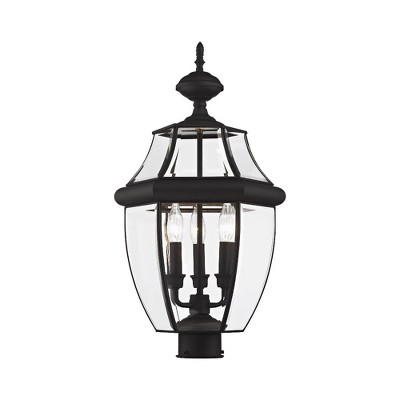 Livex Lighting Monterey 3 - Light Lantern in  Black