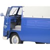 Volkswagen T1 Pickup Truck Blue with Canopy "Volkswagen Service" 1/18 Diecast Model Car by Solido - 3 of 4