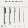 ARTIFY Drybrush Set of 5 Sizes: Expert Series Dry Brush for Effortless Miniature, Model, Ceramics, Citadel Painting - 2 of 4