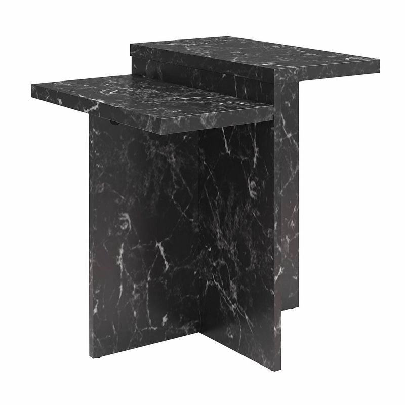  Brielle Modern Faux Marble Side Table - CosmoLiving by Cosmopolitan, 1 of 11