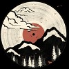 Men's Design By Humans MTN LP... By NDTank T-Shirt - 2 of 4