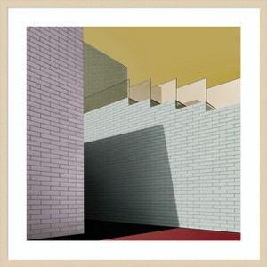 Amanti Art Schuster - Urban Abstract by Inge Schuster Wood Framed Wall Art Print - 1 of 4