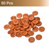Unique Bargains Wooden DIY Craft Clothing Sewing Buttons 50 Pcs - 3 of 4