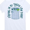 Boys' - Sesame Street - Staying In My Can Short Sleeve Graphic T-Shirt - 2 of 4
