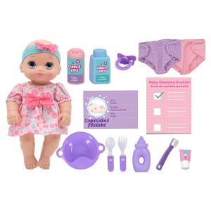 New Adventures Cuddle Kids: Play All Day 10" Baby Doll Playset - 1 of 4