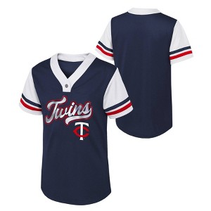 MLB Minnesota Twins Youth Girls' Jersey : Target