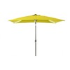 Sonkuki 6×9FT LED Rectangular Patio Umbrella w/Solar Lights, Push Button Tilt and Crank Handle - 2 of 4