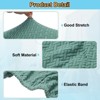 Unique Bargains Polyester Rectangular Stretchy Elastic Stool Cover Medium Fit Length 23"-27" - 3 of 4