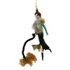 Italian Ornaments 7.0 Inch Juliette In Black And Gold Flared Skirt Ornament Italian Diva Dog Doodle Shopping Ladies Tree Ornaments - 2 of 3