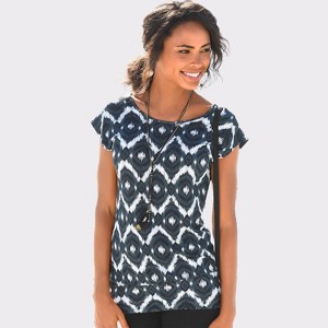 Women's Casual Waist Band Top - LASCANA - 1 of 4