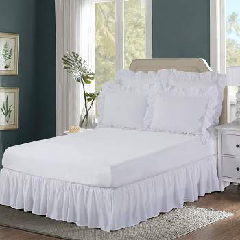Wrap-around Ruffled Bed Skirt - Bed Maker's