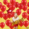 KatchOn, Red Latex Balloons Set - Large, Pack of 150 | Valentines Day Decorations | Red Shiny Balloons, Red Party Decorations - 2 of 4