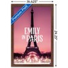 Trends International Emily In Paris - Eiffel Tower Framed Wall Poster Prints - 3 of 4