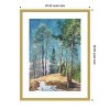 Amanti Art Watercolor Landscape 20 by Samira Yanushkova Wood Framed Wall Art Print - 3 of 4
