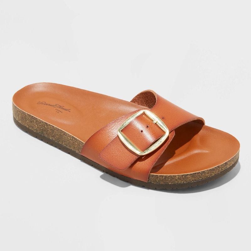 Women&#39;s Cameron Single Band Footbed Sandals - Universal Thread&#8482;, 1 of 7