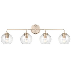 Millennium Lighting 4 - Light Vanity in  Modern Gold - 1 of 4