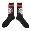 Demon Slayer Character Patterns Men's 3-Pair Pack Athletic Crew Socks - 2 of 4